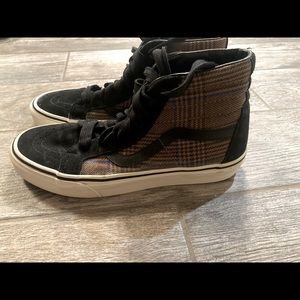 Vans SK8 HI Glen Plaid Men's 7.5 / Women 9 Skate Shoes 721277